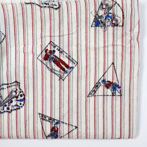 Vintage feedsack fabric - fabric, old