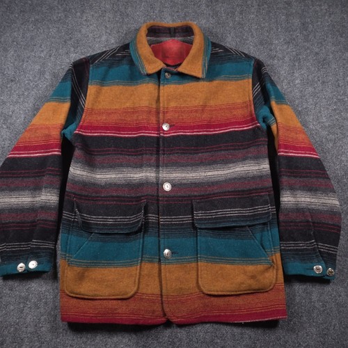 Vtg woolrich blanket coat - vtg, mens