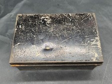 VINTAGE BLACK METAL CASH BOX