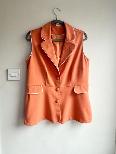 Miladys orange sleeveless - miladys,