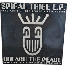 Spiral Tribe E.P. Breach the Peace 1992 12" Vinyl Record Blat 79