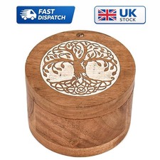 Magnetic closure acacia wood - closure,