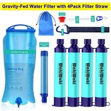 Gravity water filter straw - gravity,