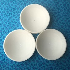 THREE (3x) SMALL Drape Slump Mould for Pottery Air Drying Clay Arts and Crafts 