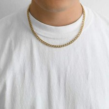 Men's 6mm 18k Gold Plated