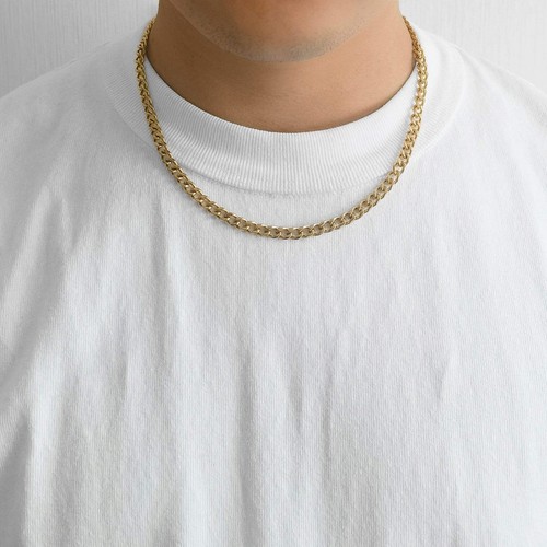 Men 6mm 18k gold plated - men's,