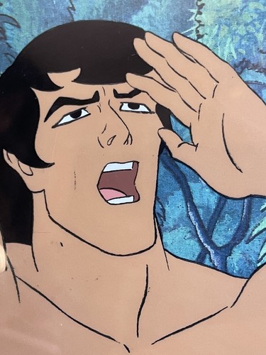 Tarzan animation cel - tarzan,