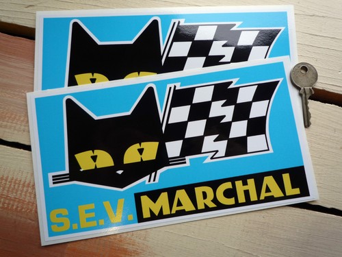 Sev marchal cat - cat/flag, blue