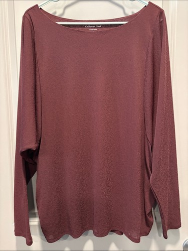 Coldwater creek wine dolman - coldwater,