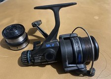 Ryobi ML2 Spinning Fishing Reel + Match Shallow Spool Vintage. 
