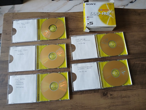 Sony dvd discs 5 - discs, x