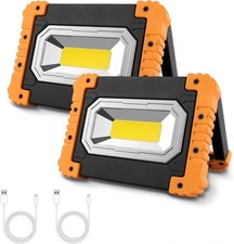 2× LED Work Lights Cordless