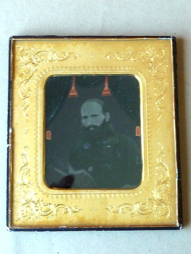 Ambrotype portrait bearded - portrait, man