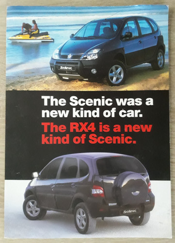 Renault scenic rx4 brochure - renault,