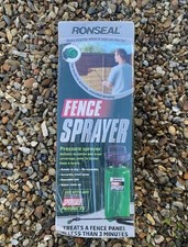 Ronseal Fence Sprayer Pressure