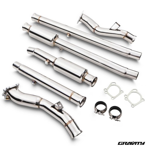Stainless exhaust decat - de, cat