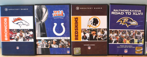 Four dvd sets nfl - four,