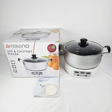 Ambiano Electric Jam Chutney Jelly Maker 3 Litre Boxed Tested Working