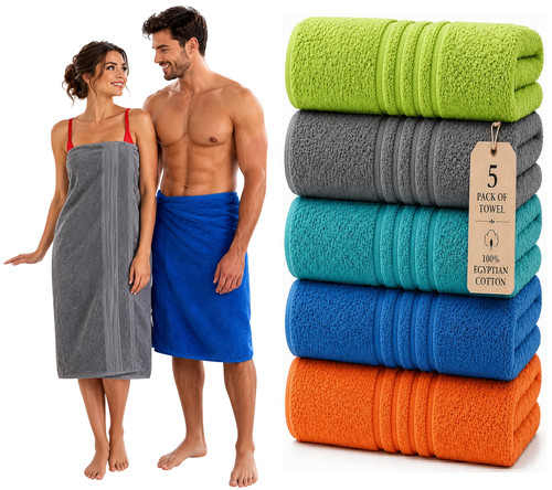 Large bath sheets towels - 5x,