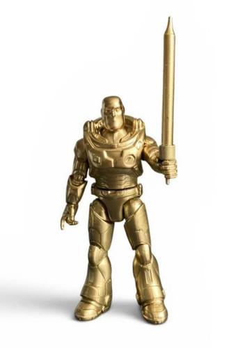 Cake topper gold - topper, buzz
