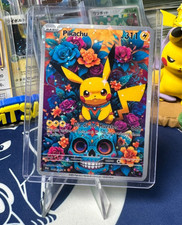 Day of The Dead Custom Pikachu