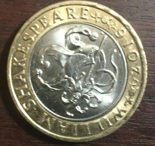 Rare mint error pound - £2, coin