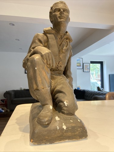 Airman sculpture cecil - sculpture, by