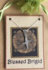 Brigid Cross Necklace ?imbolc ?St Brigit ?Jewellery Goddess ?Gift Bag ?