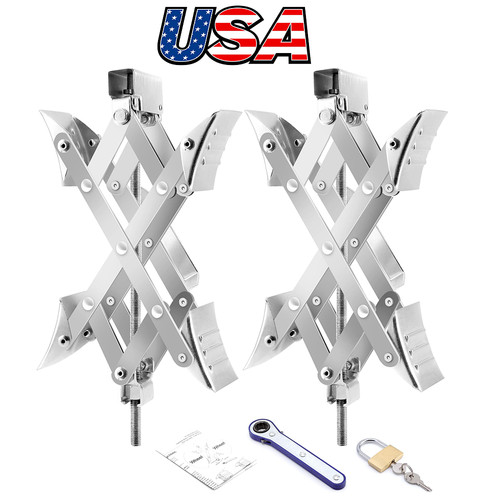 Camper wheel chock - chock, stabilizer