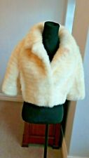 Mink Bolero Jacket Stole Cape