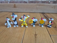 Sylvester Tweetie Pie Looney Tunes Warner Bros Mini Figure Bundle WB