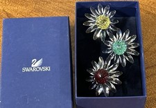 3 x Swarovski Crystal