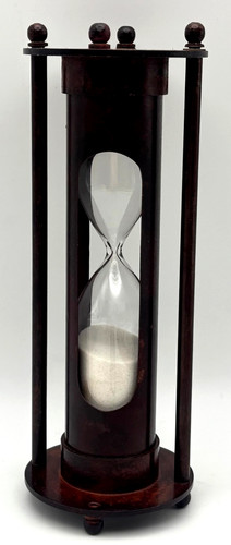 Large minute hourglass sand - large,