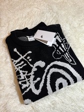 Stussy Black Knitted Jumper