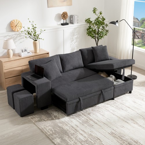 Shape corner sofa - corner, bed