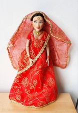 Rare indian barbie size doll - indian,