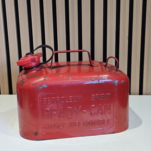 Vintage petrol ready can - vintage,