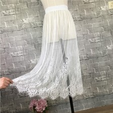 Mesh Lace Skirt Petticoat Slip