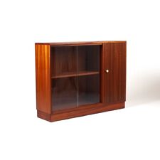 Mid 20th Century Teak and Glass Bookcase by Herbert E Gibbs