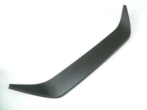 Carbon matt front grill bumper - carbon,