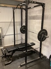 Mirafit Power Rack with Bench