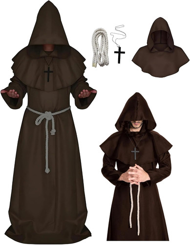 Medieval monk robe priest - medieval,