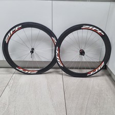 ZIPP SPEED WEAPONRY 404 CARBON TUBULAR WHEELSET CAMPAGNOLO FREEHUB WHEELS