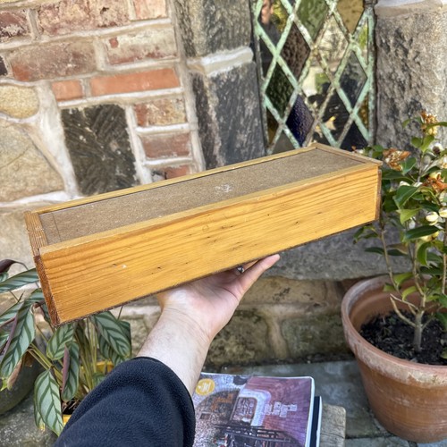 Wooden storage box - storage, trinkets