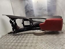 BMW 3 Series Centre Console Frame & Red Leather Arm Rest 12-18 MK6 F30 58450713