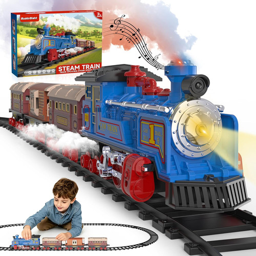 Electric toy train set - toy, with