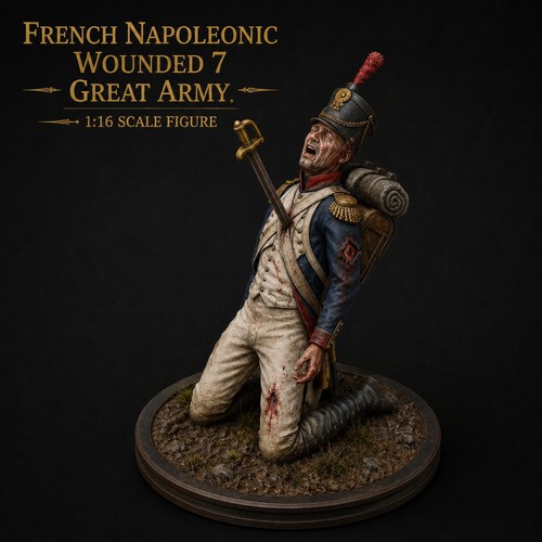 Scale wounded napoleonic - 1:16,