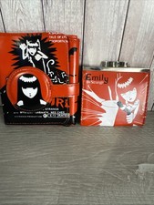 Emily the Strange ~ Red Bifold (some wear) wallet & Coin Purse