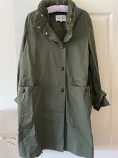 Bimba Y Lola Women’s Raincoat In Olive. Brand new Never Worn