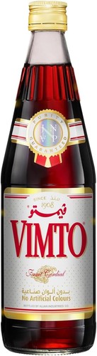 Vimto fruit cordial drink - cordial,
